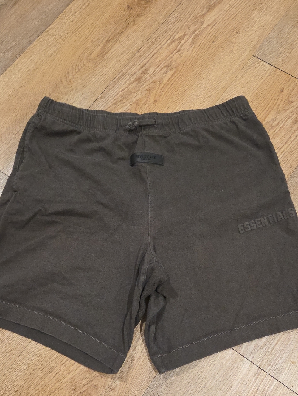 Essentials Kids  Athletic Drawstring Shorts - Brown